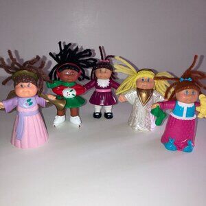 90s Vintage Cabbage Patch McDonalds Happy Meal Special Edition Mini Doll Toy Lot